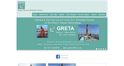 Desktop Screenshot of greta1892.co.uk